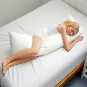 Extra Filled Long Bolster Pillow Pregnancy Nursing Support Body Maternity Pillow